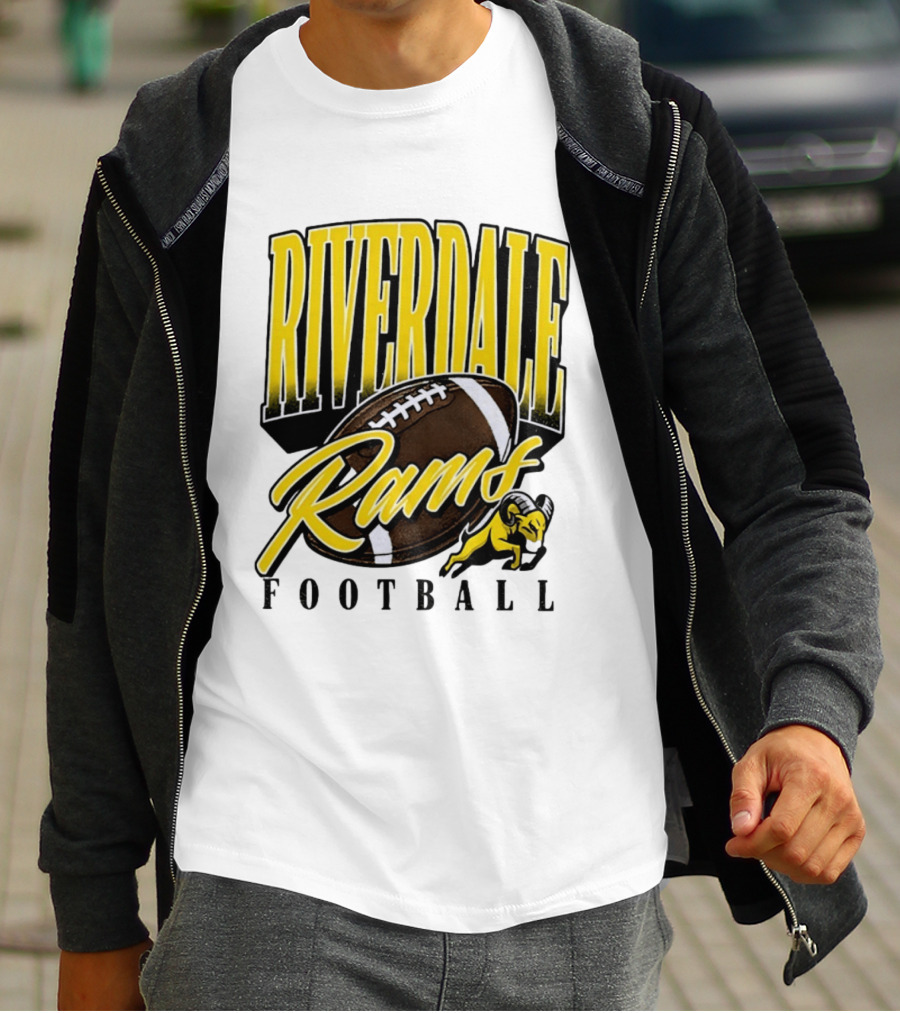 Riverdale Rams Football Varsity Sports Team T-Shirt
