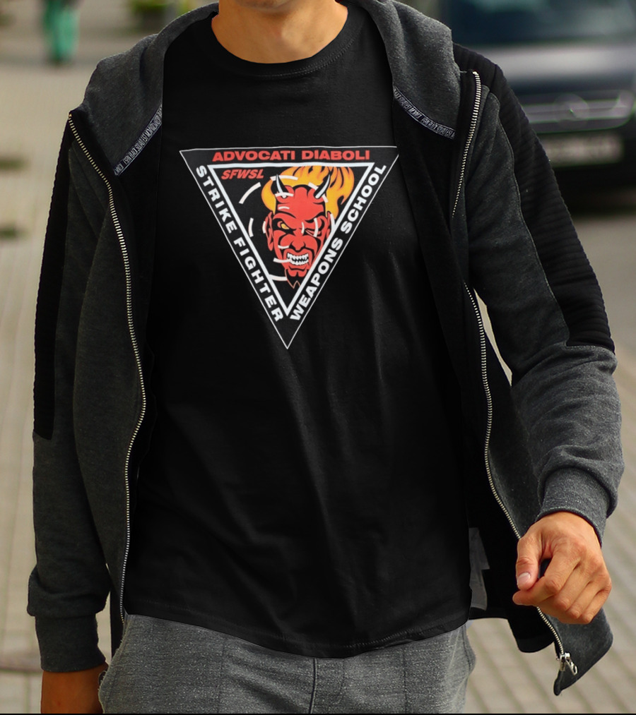 Advocati Diaboli SFWSL Strike Fighter Weapons School Devil T-Shirt