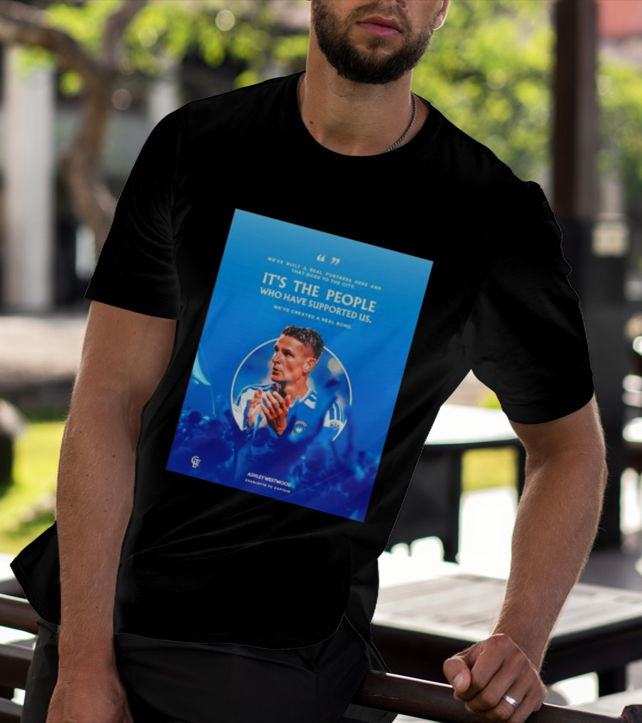 Ashley Westwood Charlotte FC Captain Real Fortress City Bond T-Shirt