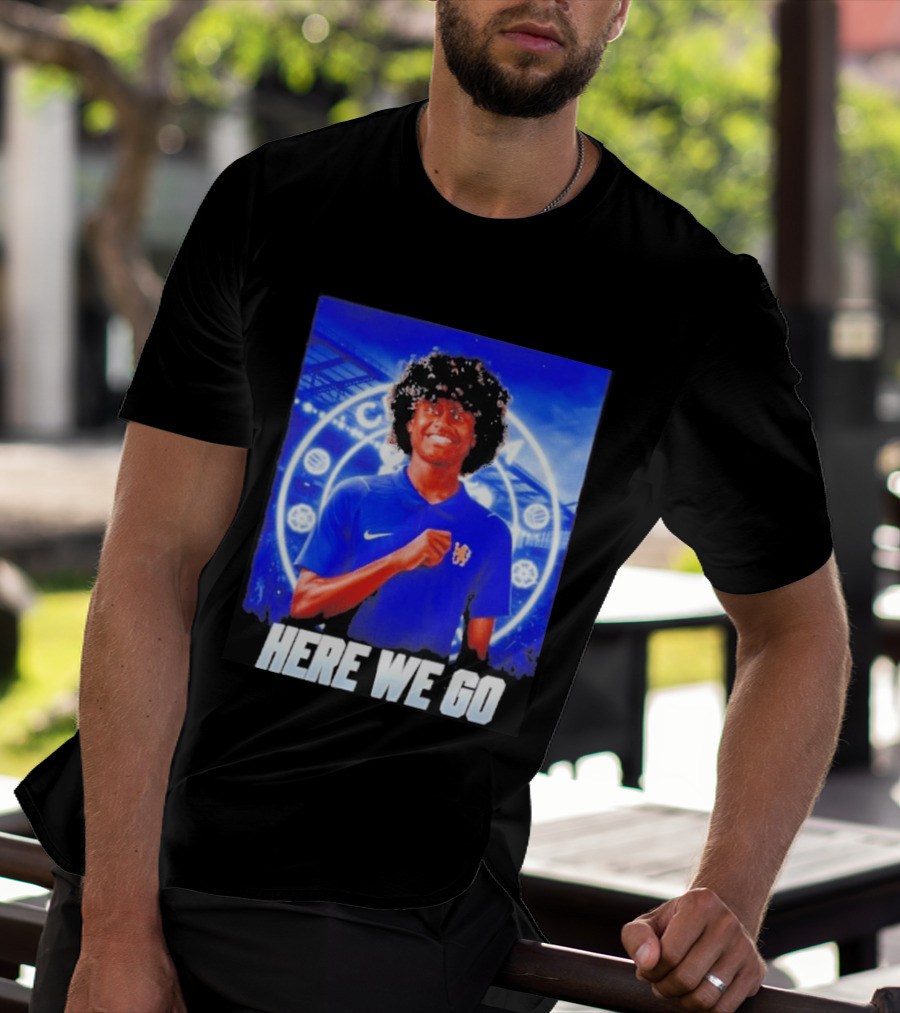 Benji Flowers Chelsea Football Here We Go T-Shirt