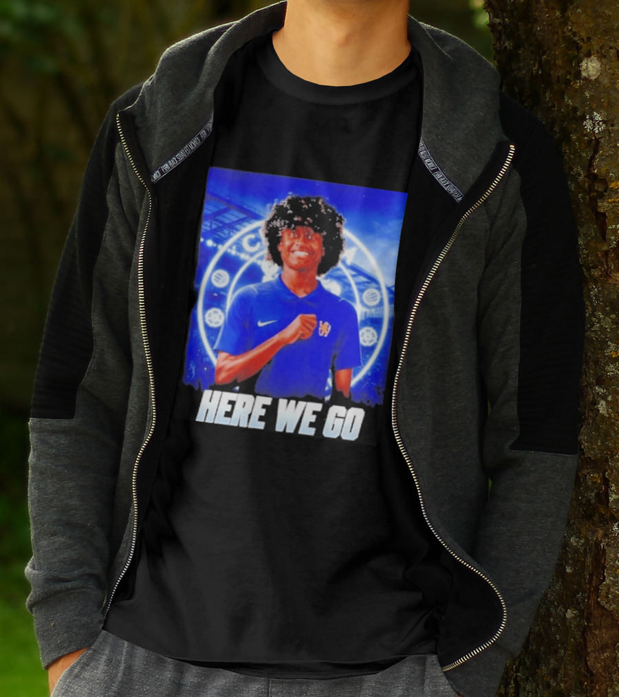 Benji Flowers Chelsea Football Here We Go T-Shirt