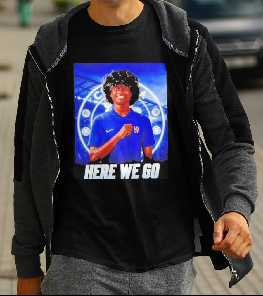 Benji Flowers Chelsea Football Here We Go T-Shirt