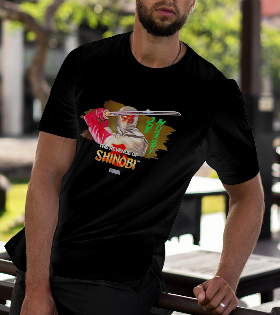 Joe Musashi The Revenge Of Shinobi SEGA T-Shirt