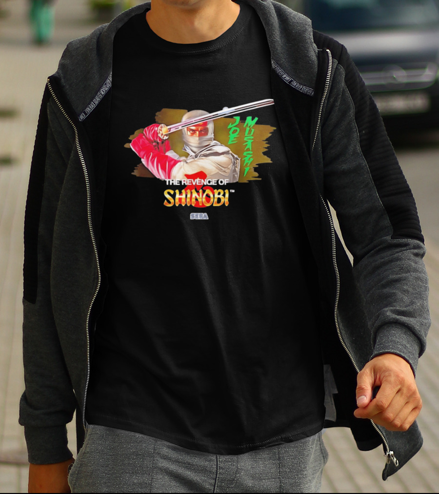 Joe Musashi The Revenge Of Shinobi SEGA T-Shirt