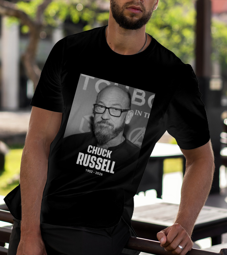 Chuck Russell 1952 2026 Memorial T-Shirt