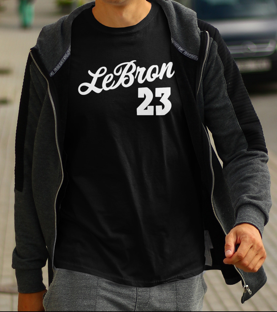 LeBron 23 Custom Name Number T-Shirt