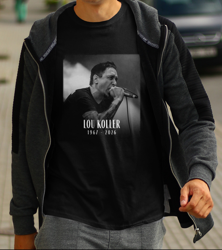Lou Koller 1967 2026 Vocal Microphone Performance T-Shirt