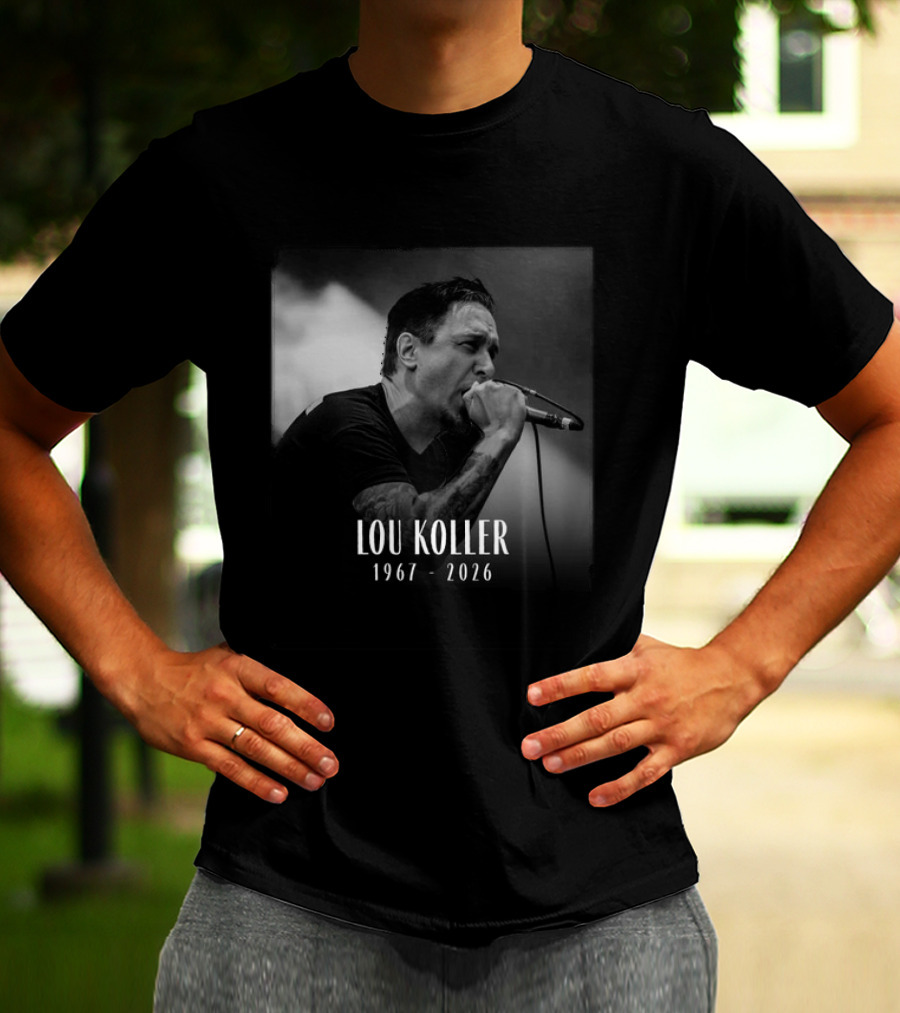 Lou Koller 1967 2026 Vocal Microphone Performance T-Shirt