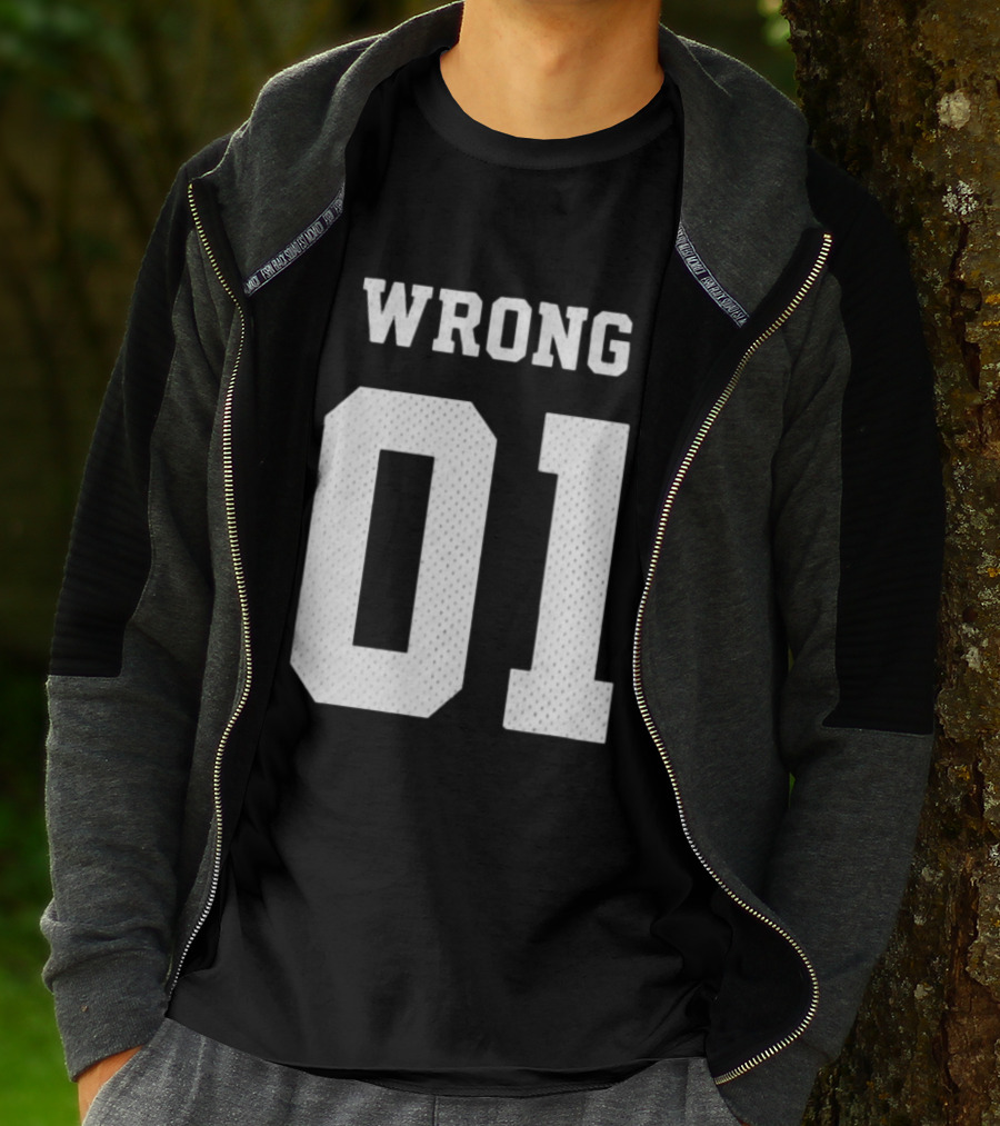 Gideonal Store Wrong 01 Jersey T-Shirt