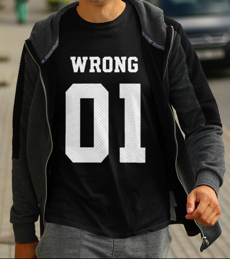 Gideonal Store Wrong 01 Jersey T-Shirt