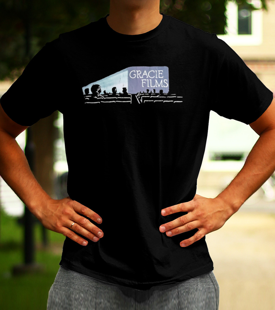 Gracie Films Cinema Screen The Simpsons Movie Theater Comedy Television T-Shirt