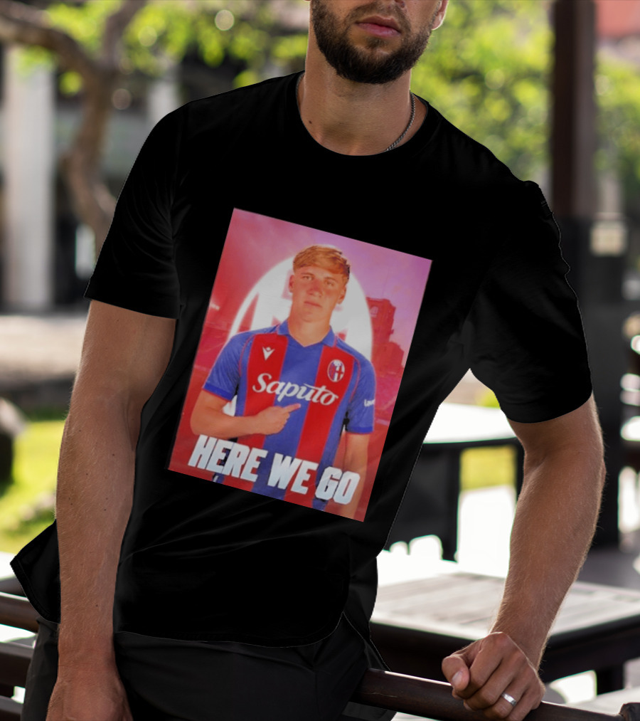 Mikel Amondarain Saputo Bologna FC Here We Go T-Shirt
