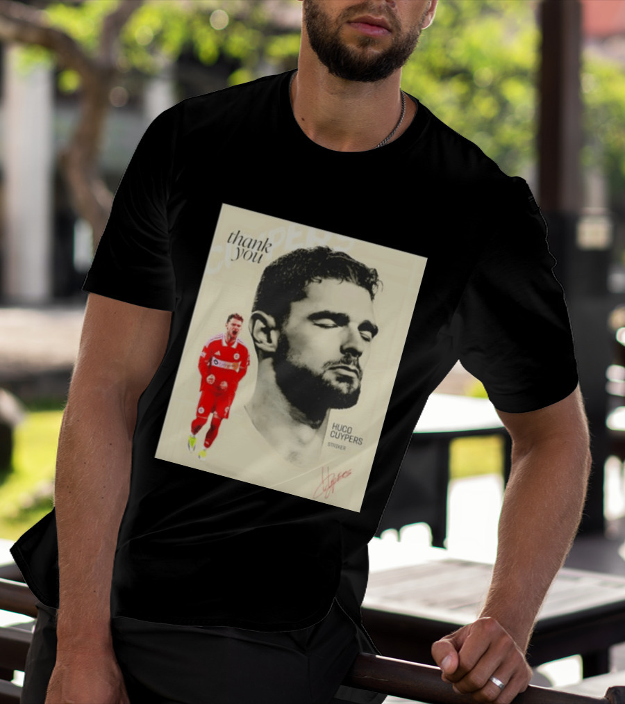 Hugo Cuypers Striker Thank You Chicago Fire FC T-Shirt