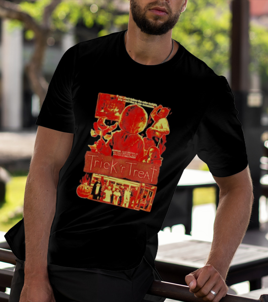 Trick 'r Treat Samhain Halloween Iconic Horror T-Shirt