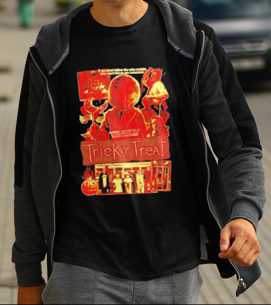 Trick 'r Treat Samhain Halloween Iconic Horror T-Shirt