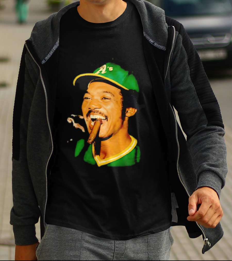 Reggie Jackson Mr October Oakland Athletics Vintage 70s Baseball Legend T-Shirt