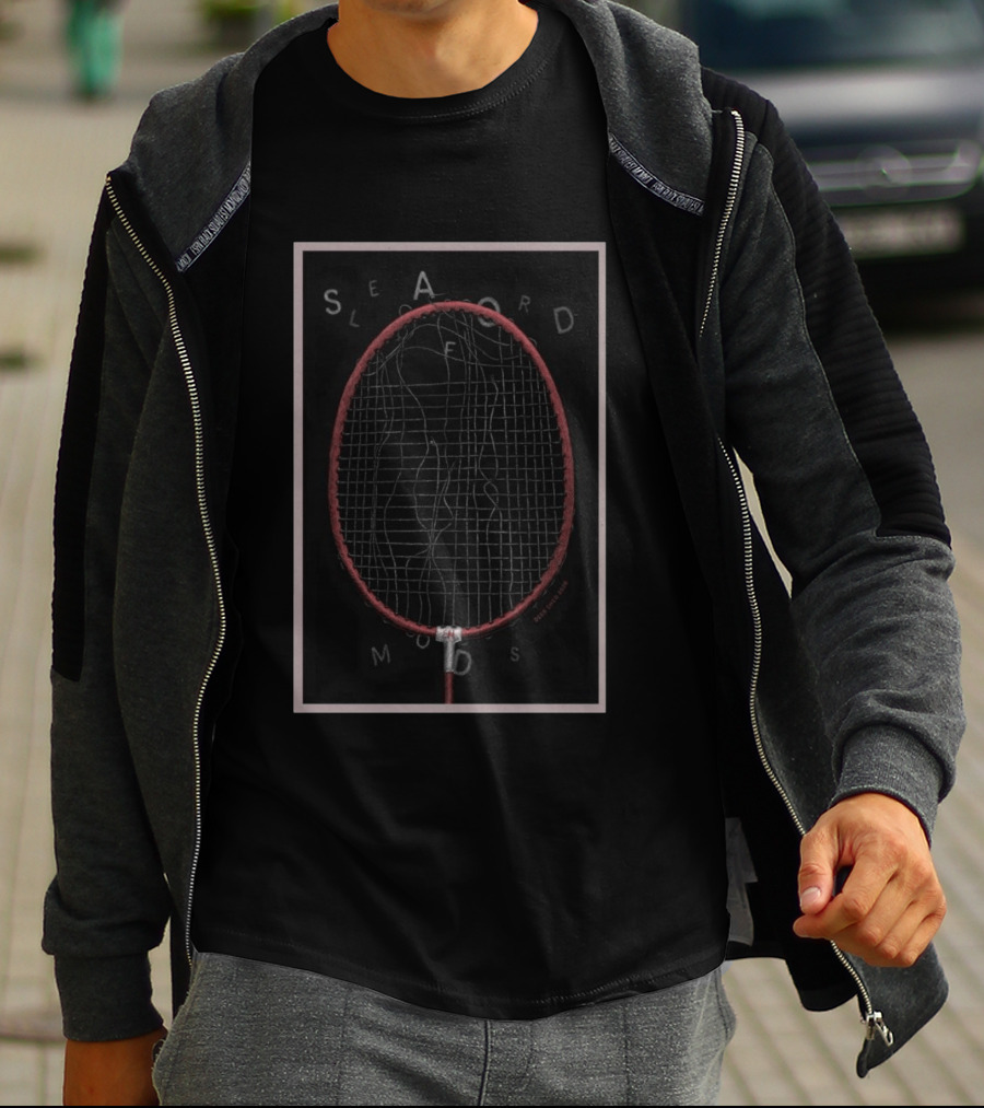 Sleaford Mods Deer Shed 2026 Topcliffe North Yorkshire Tennis Racket T-Shirt
