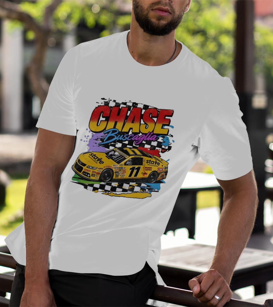 Chase Buscaglia Stave Racing Car 11 Bootleg T-Shirt