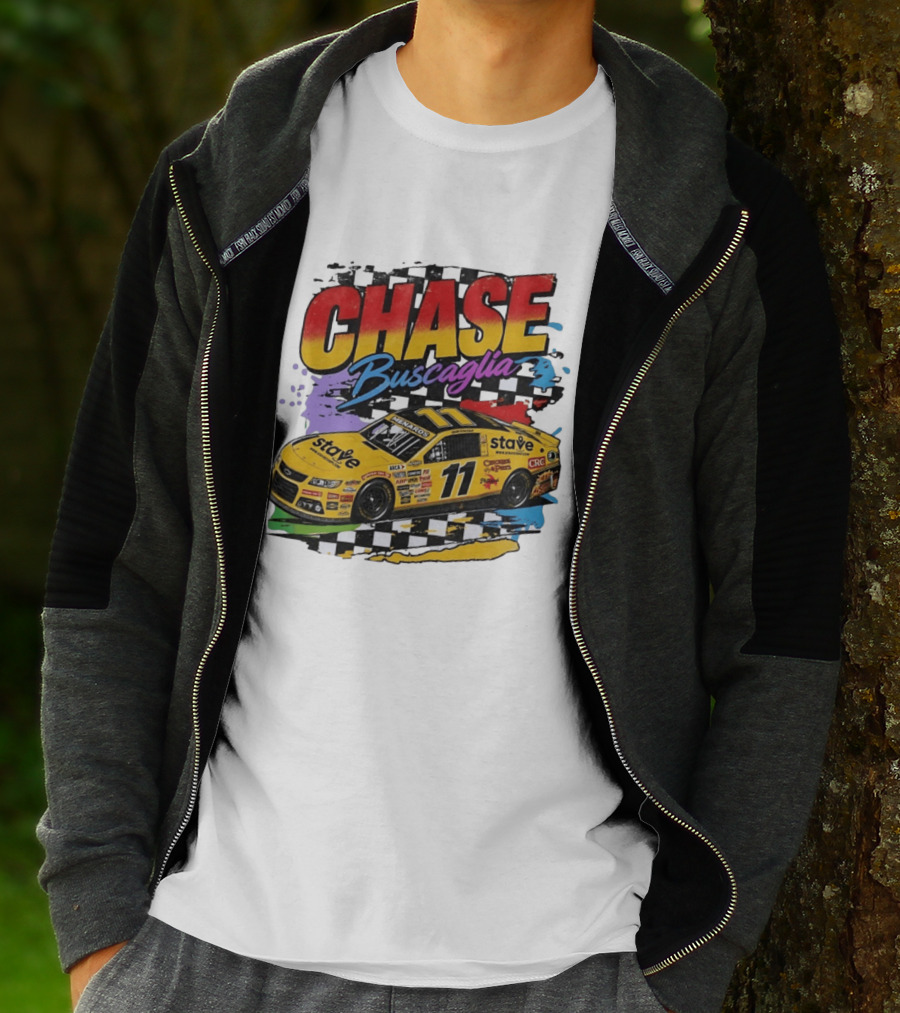 Chase Buscaglia Stave Racing Car 11 Bootleg T-Shirt
