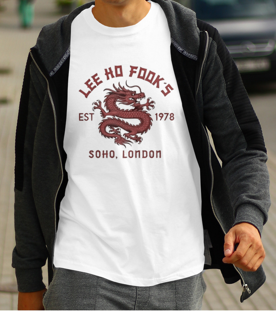 Lee Ho Fook's Est 1978 Soho London Dragon T-Shirt