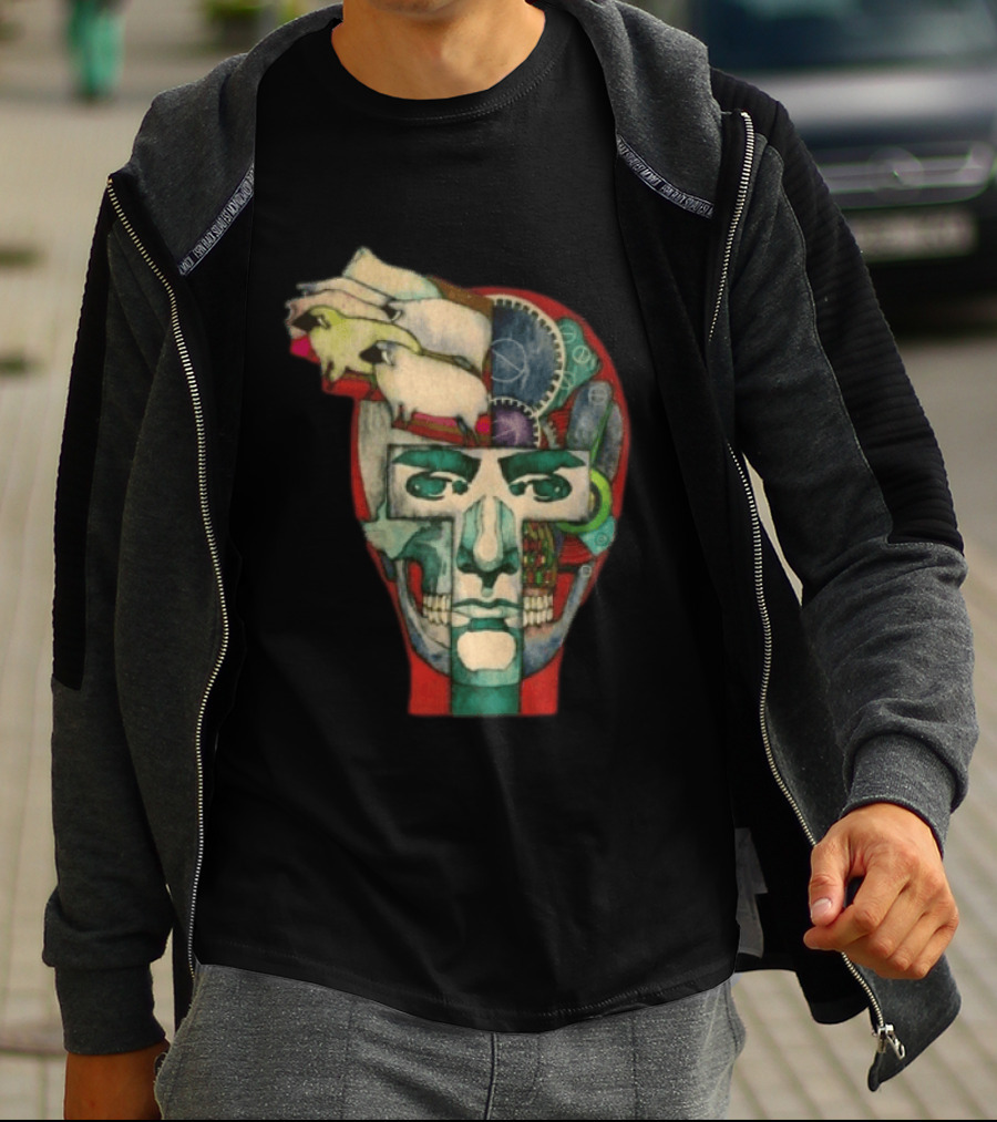 Andafterthat Store The Blade Runner Source Vtg Black Sheep Head Gears T-Shirt