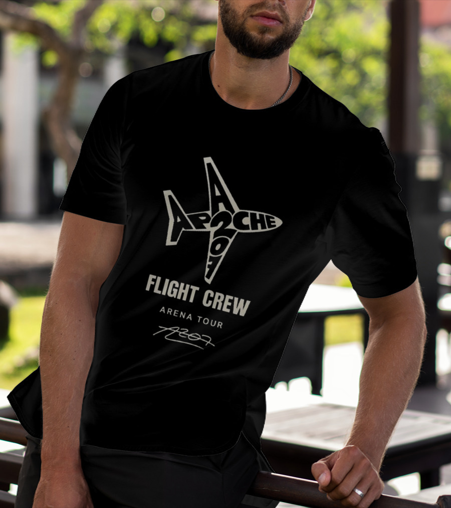 Apache 207 Flight Crew Arena Tour 2026 Zusatzshows T-Shirt