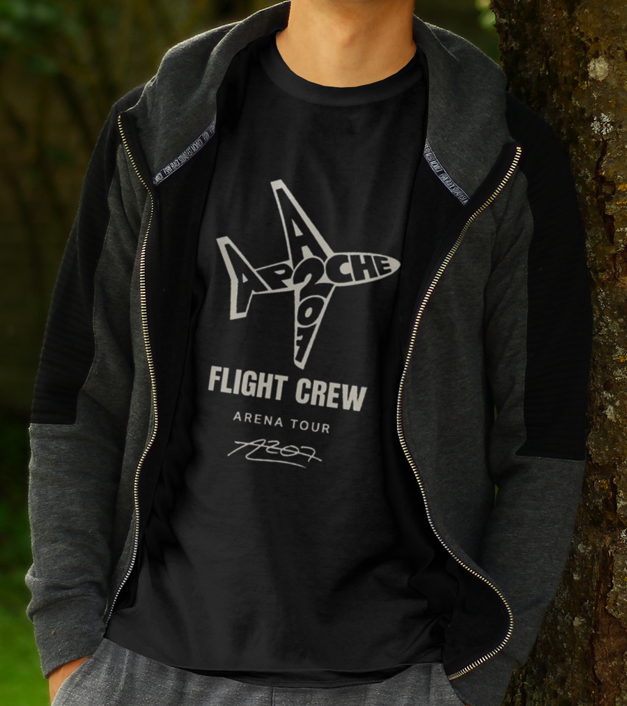 Apache 207 Flight Crew Arena Tour 2026 Zusatzshows T-Shirt