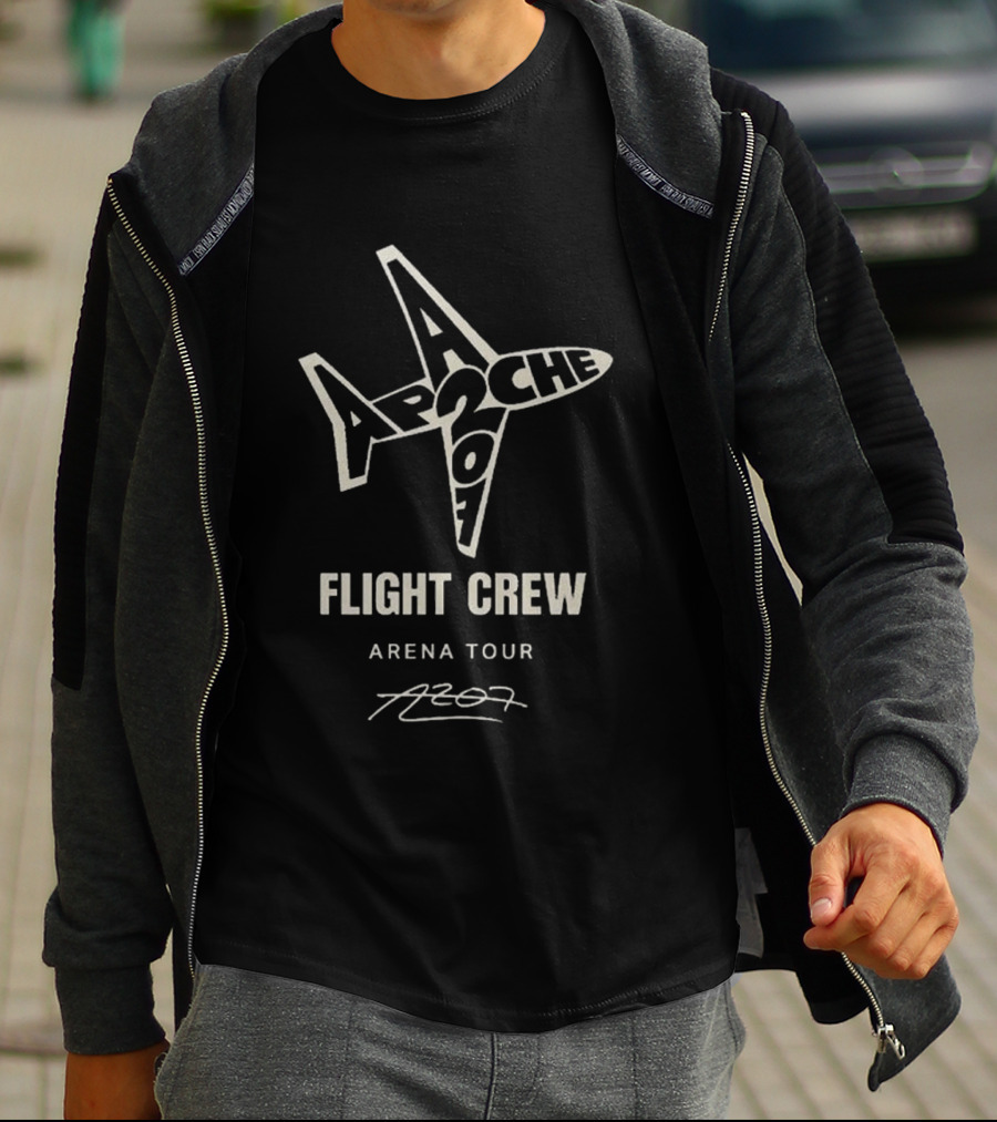 Apache 207 Flight Crew Arena Tour 2026 Zusatzshows T-Shirt
