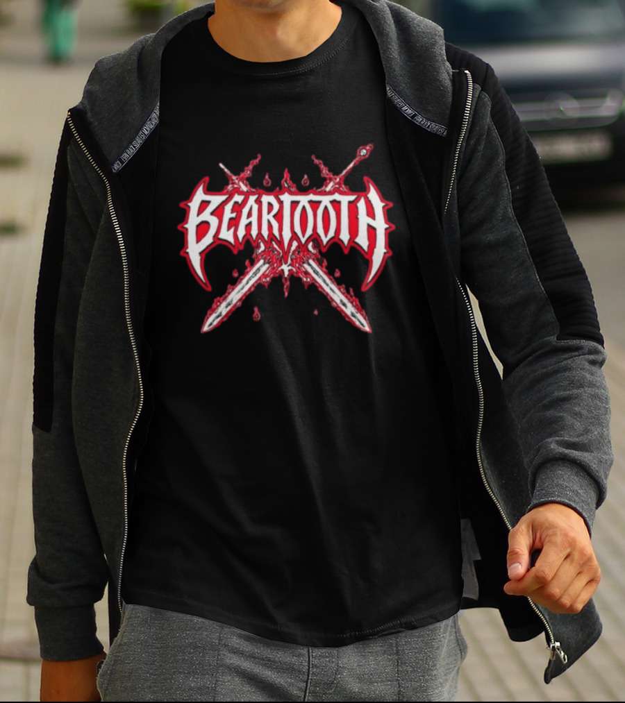 Beartooth Axe Knight Band Store Merchandise T-Shirt
