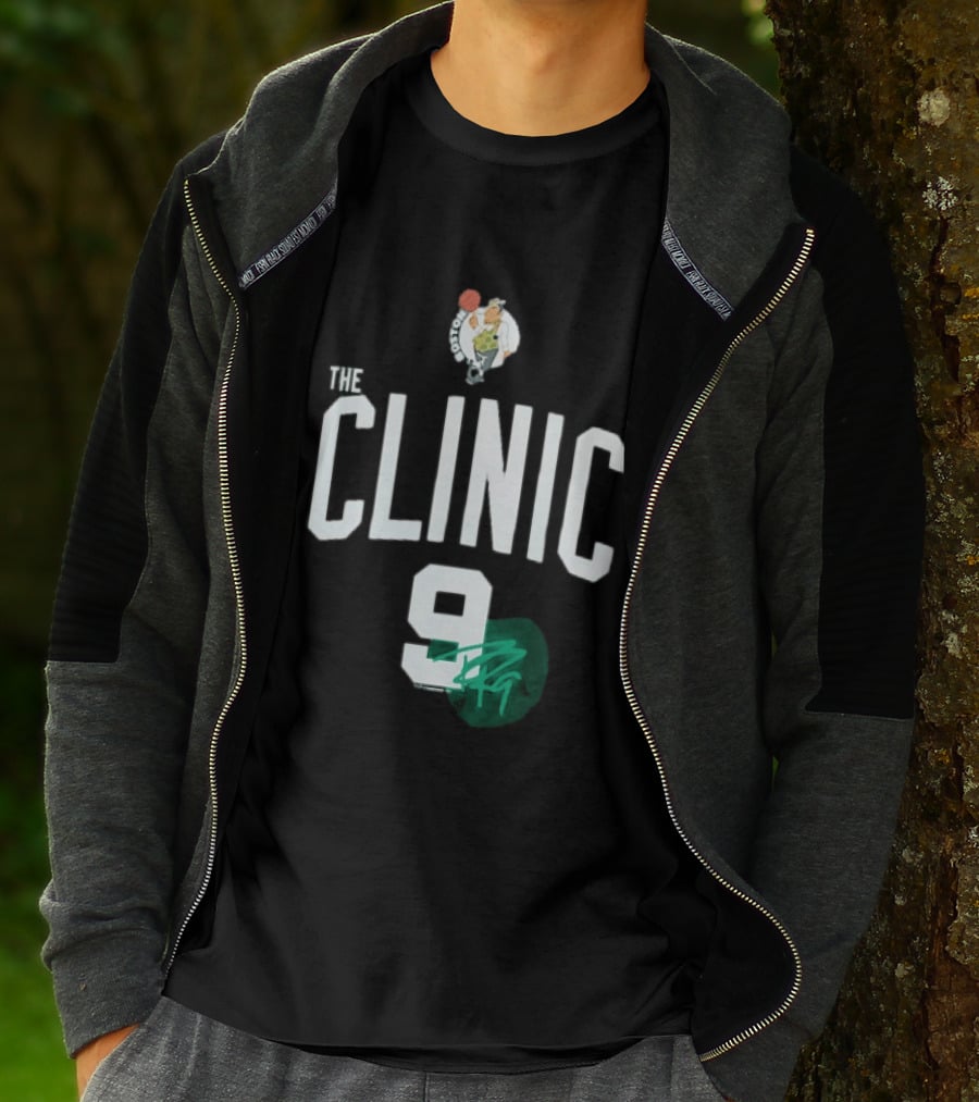 Boston Celtics The Clinic 9 Rajon Rondo Signature T-Shirt