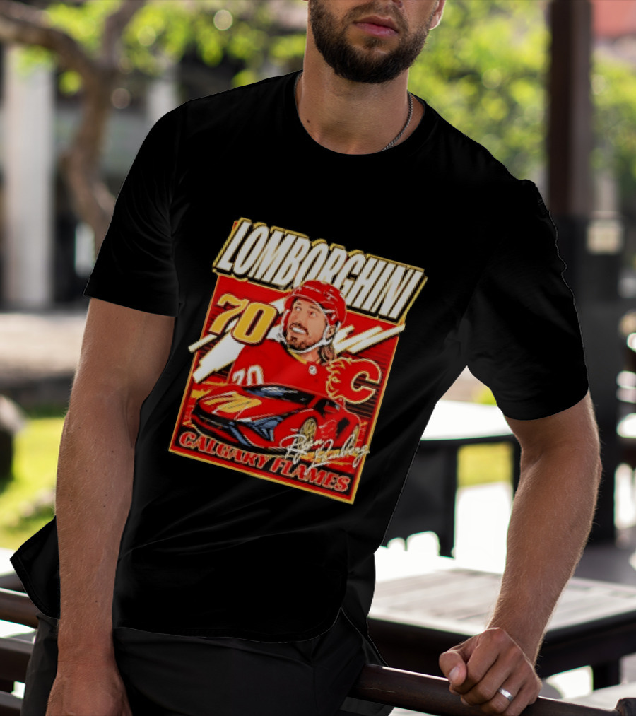 Lomborghini Ryan Lomberg 70 Calgary Flames T-Shirt