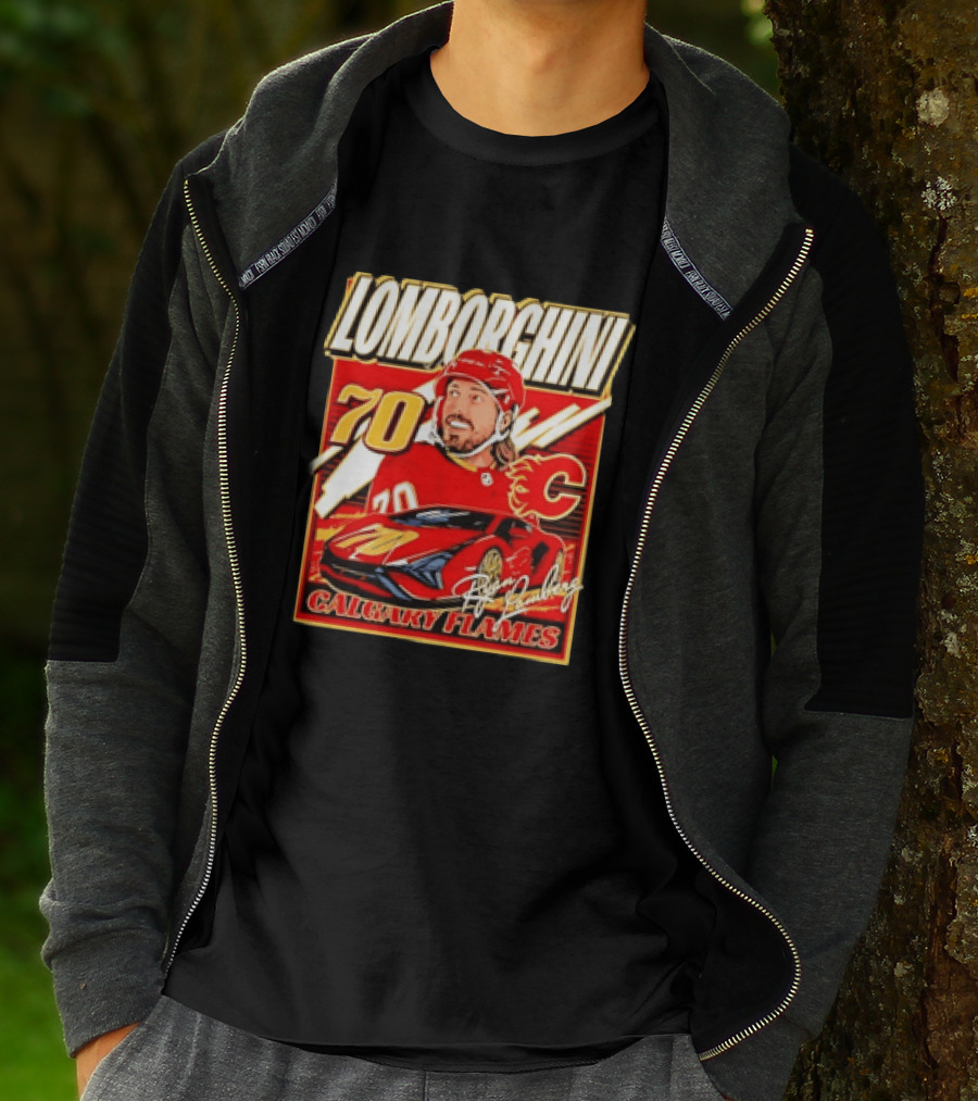 Lomborghini Ryan Lomberg 70 Calgary Flames T-Shirt