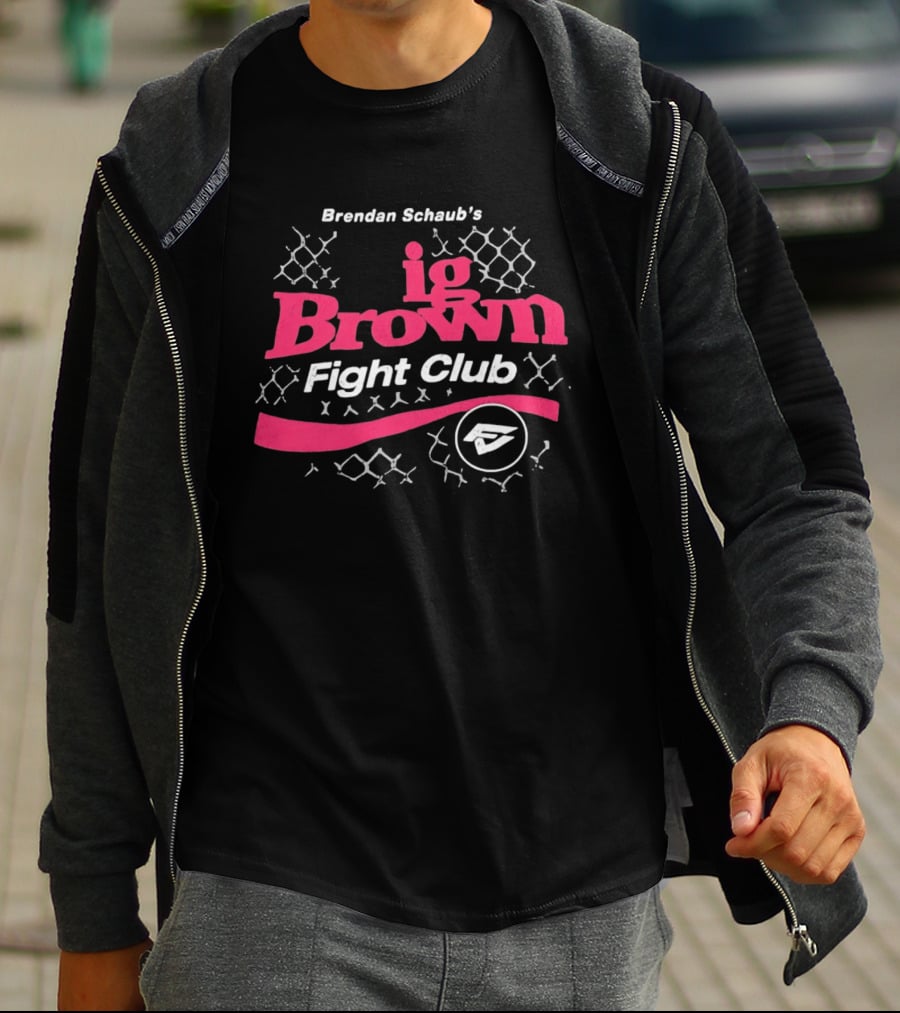 Brendan Schaub Big Brown Fight Club Fist T-Shirt