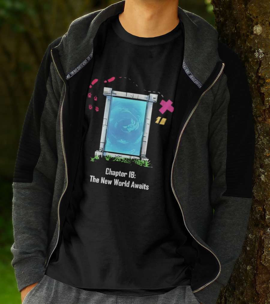 Chapter 18 The New World Awaits Portal Adventure T-Shirt