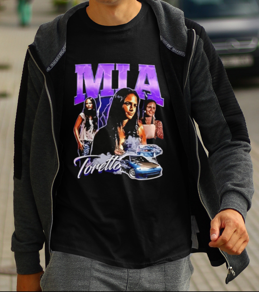 Mia Toretto Fast And Furious Movie Character Car Scene T-Shirt