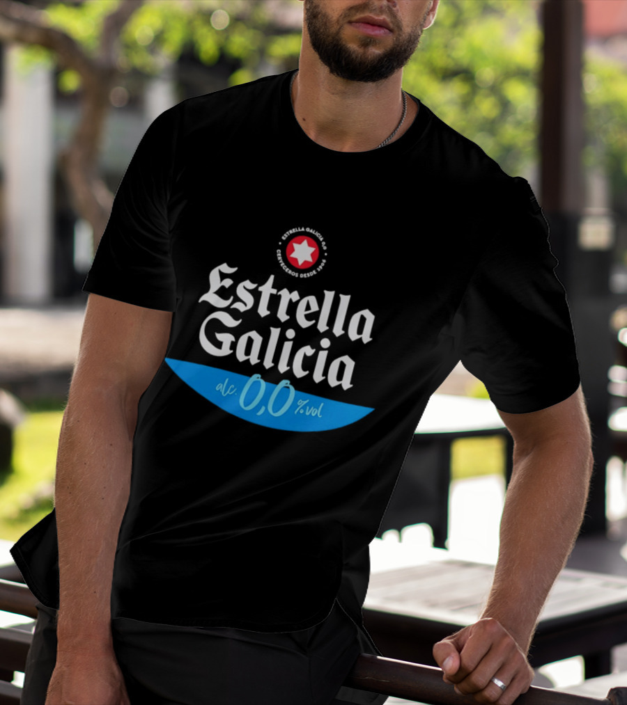 Estrella Galicia 0.0% Alc Alcohol Free T-Shirt