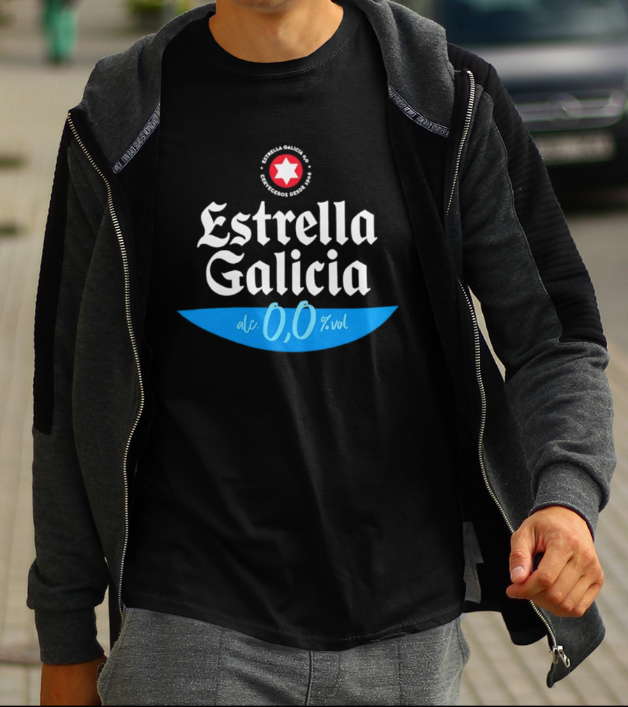 Estrella Galicia 0.0% Alc Alcohol Free T-Shirt
