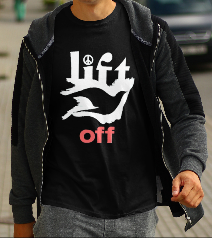 Peace Sign Lift Off Doves T-Shirt