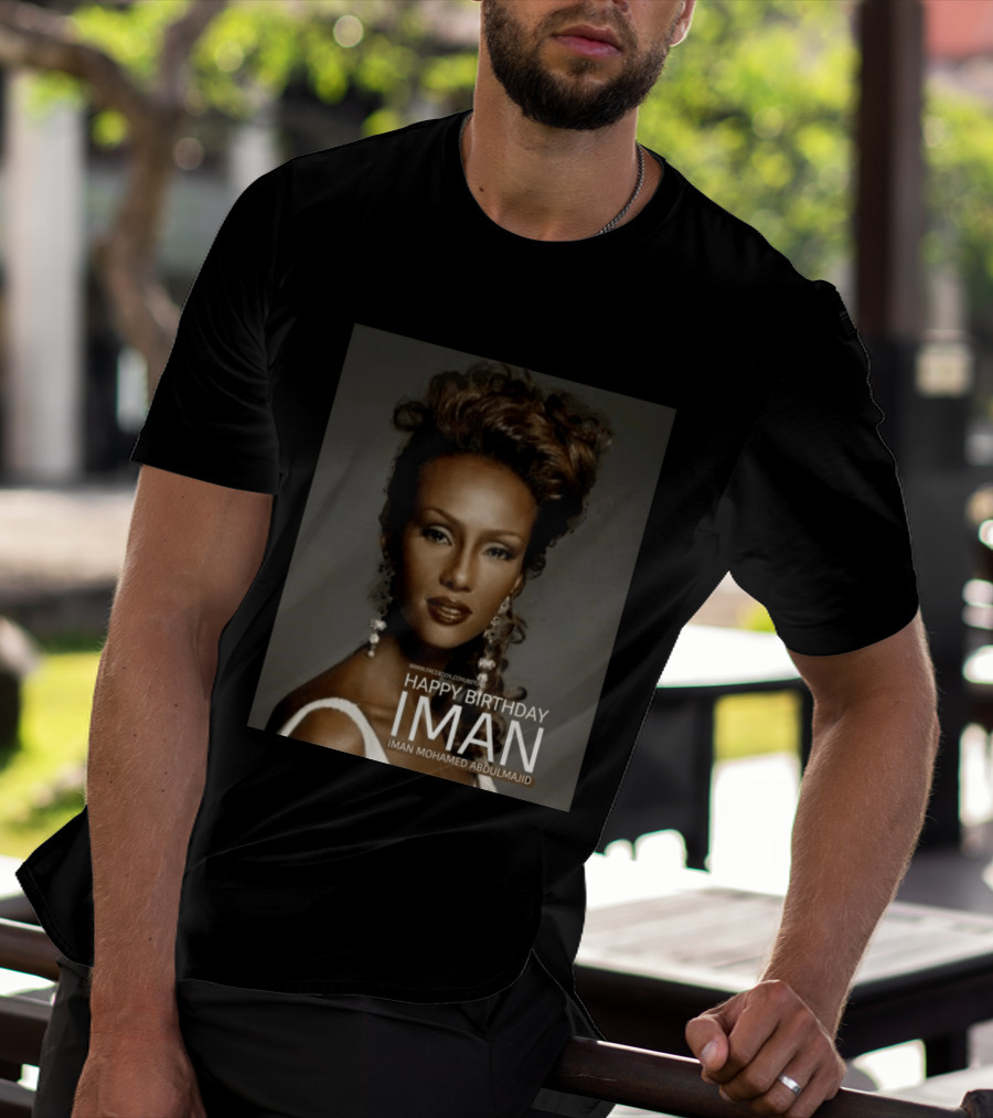 Happy Birthday Iman Mohamed Abdulmajid Celebration T-Shirt