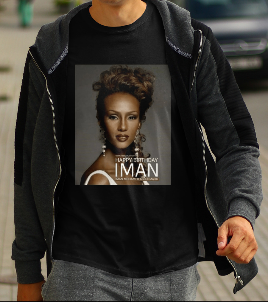 Happy Birthday Iman Mohamed Abdulmajid Celebration T-Shirt