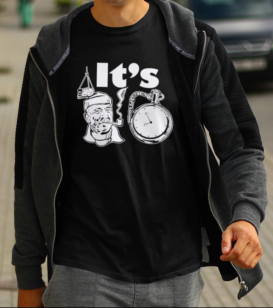 Popeye The Sailor Man Pocket Smoking Pipe Nautical Seaman Cartoon It's T-Shirt