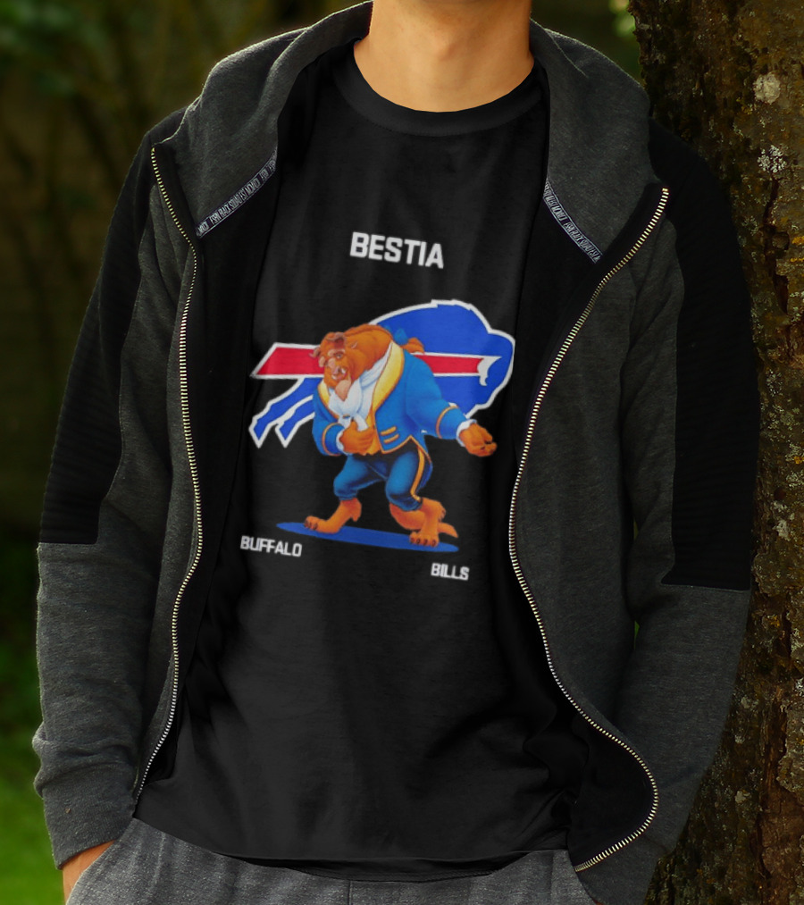 Buffalo Bills Beastia Cartoon T-Shirt