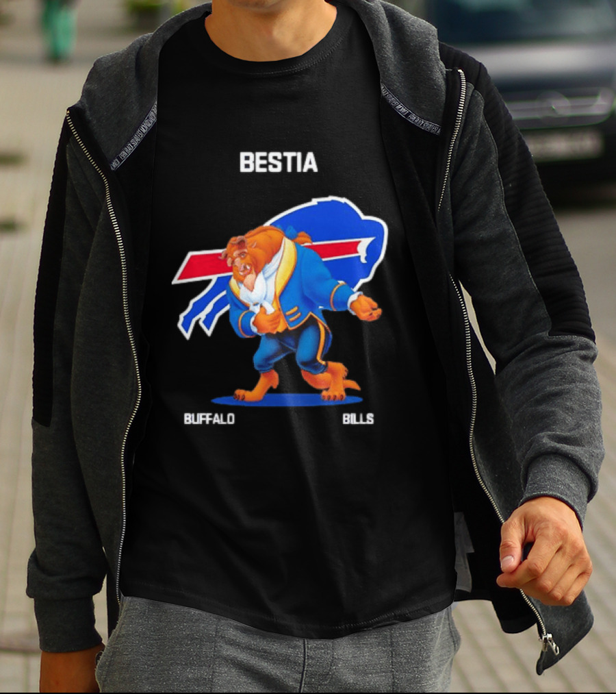 Buffalo Bills Beastia Cartoon T-Shirt