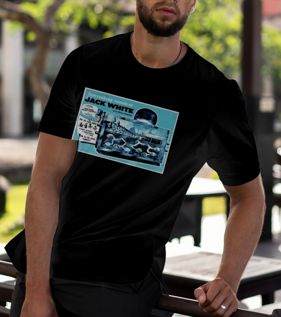 Fascinating Sounds Of Jack White Live Music Habitat Pine Knob Music Theatre 2026 T-Shirt