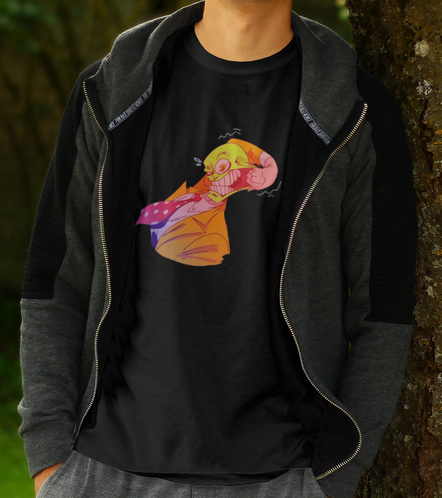 The Mask Dark Horse Comics Face Stretch Iconic Character Pose T-Shirt