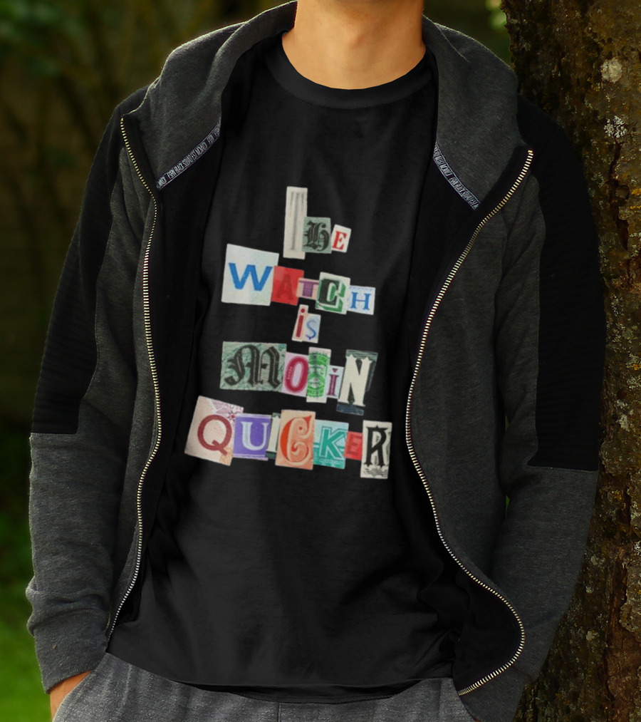 The Is Moin Quicker Collage T-Shirt