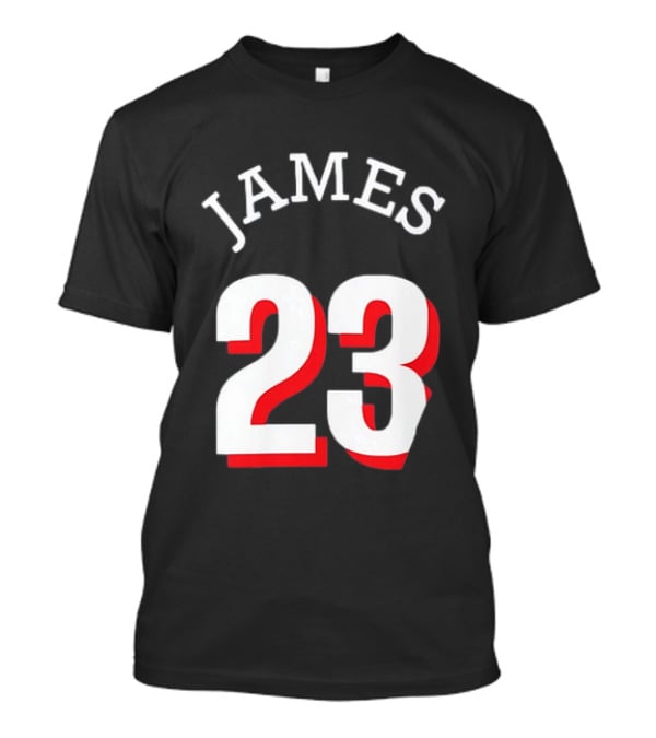 LeBron James 23 Jersey Philadelphia 76ers T-Shirt