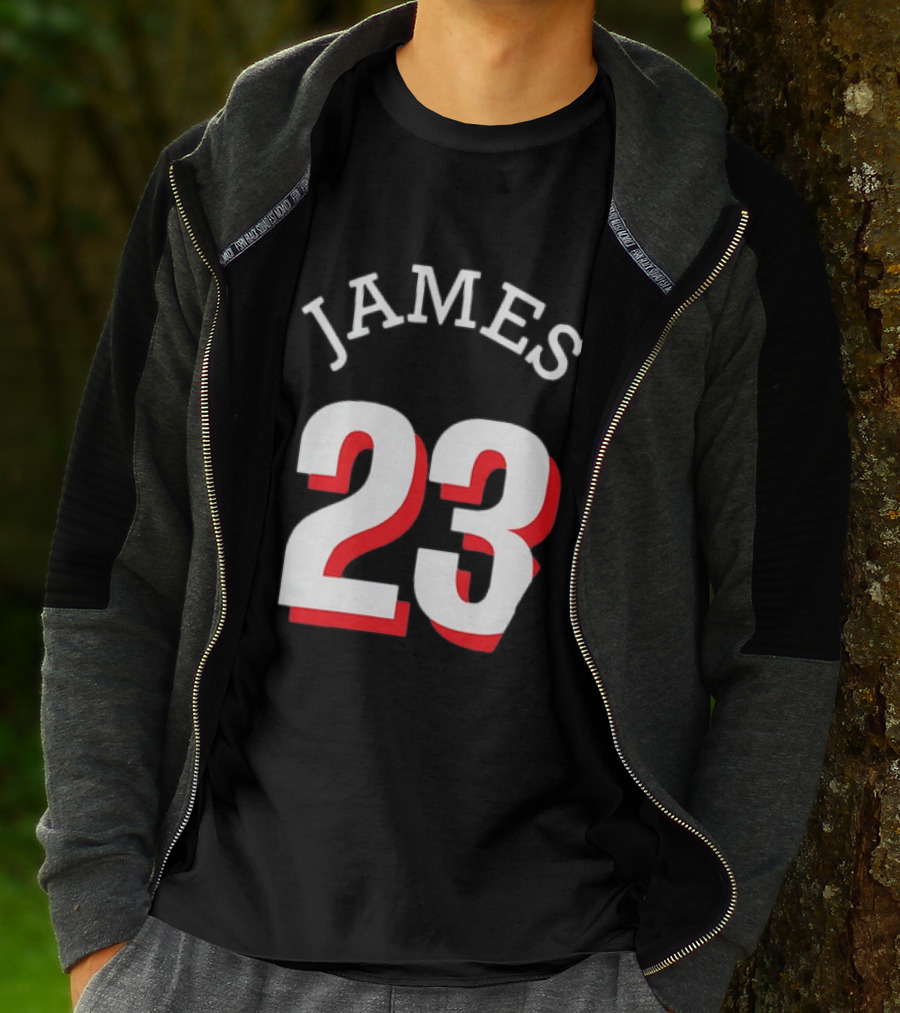 LeBron James 23 Jersey Philadelphia 76ers T-Shirt