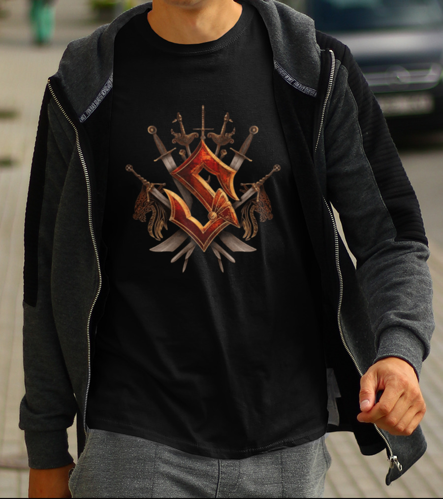 Sabaton Store Sabaton Graspop 2026 Event Iconic Swords And Crest T-Shirt