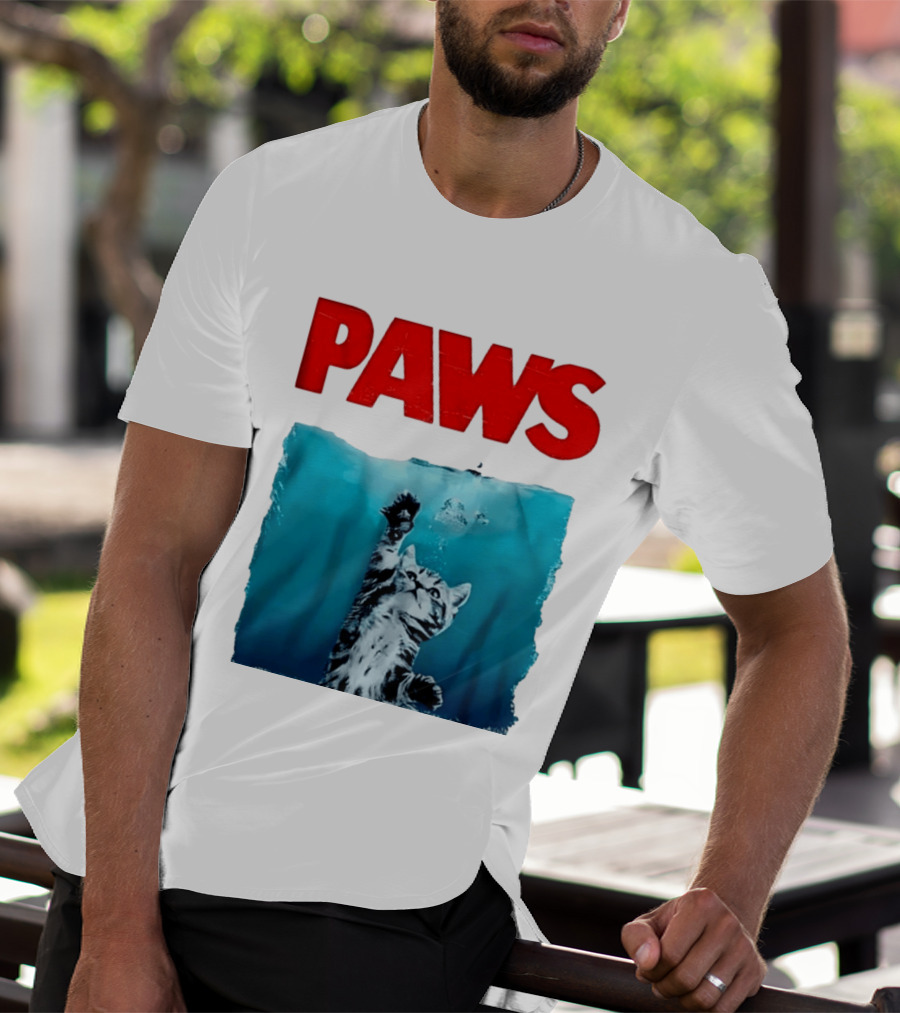 PAWS Cat Kitten Jaws T-Shirt